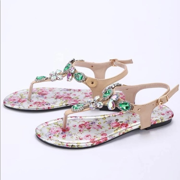 Brand New Shein Sandal never been worn. 5.5 size 37 in Euro. - Picture 5 of 6